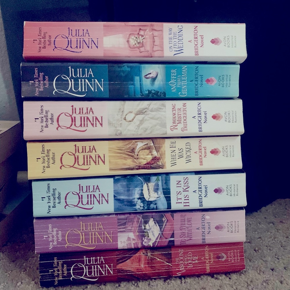 Bridgerton series books 2-8